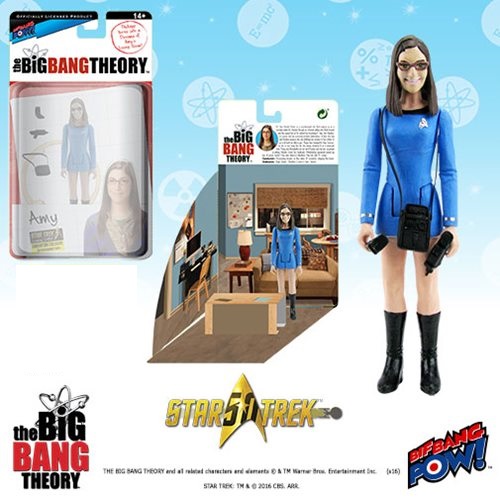 Bif Bang Pow Big Bang Theory Amy Farrah Fowler Star Trek Figure